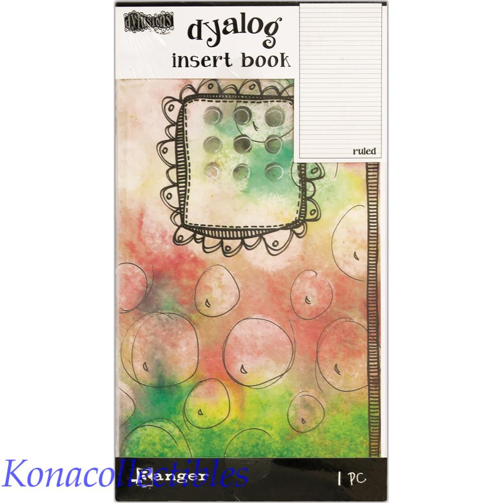 Dyan Reaveley's Dylusions Dyalog Insert Book New! RULED