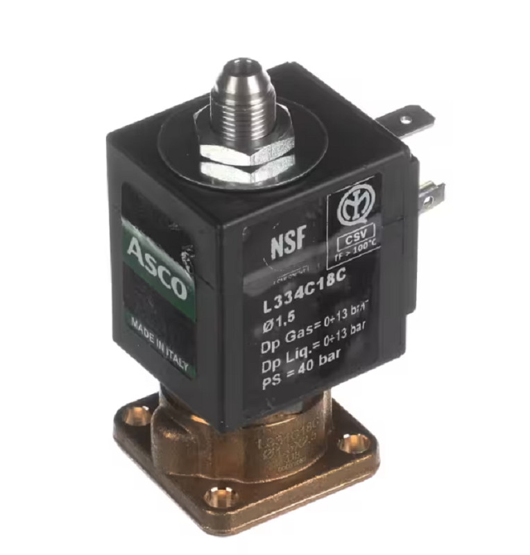 Sanremo Coffee Machines L334C18C Solenoid Valve 3-Way 32X32 208-240 Volt 50/60HZ