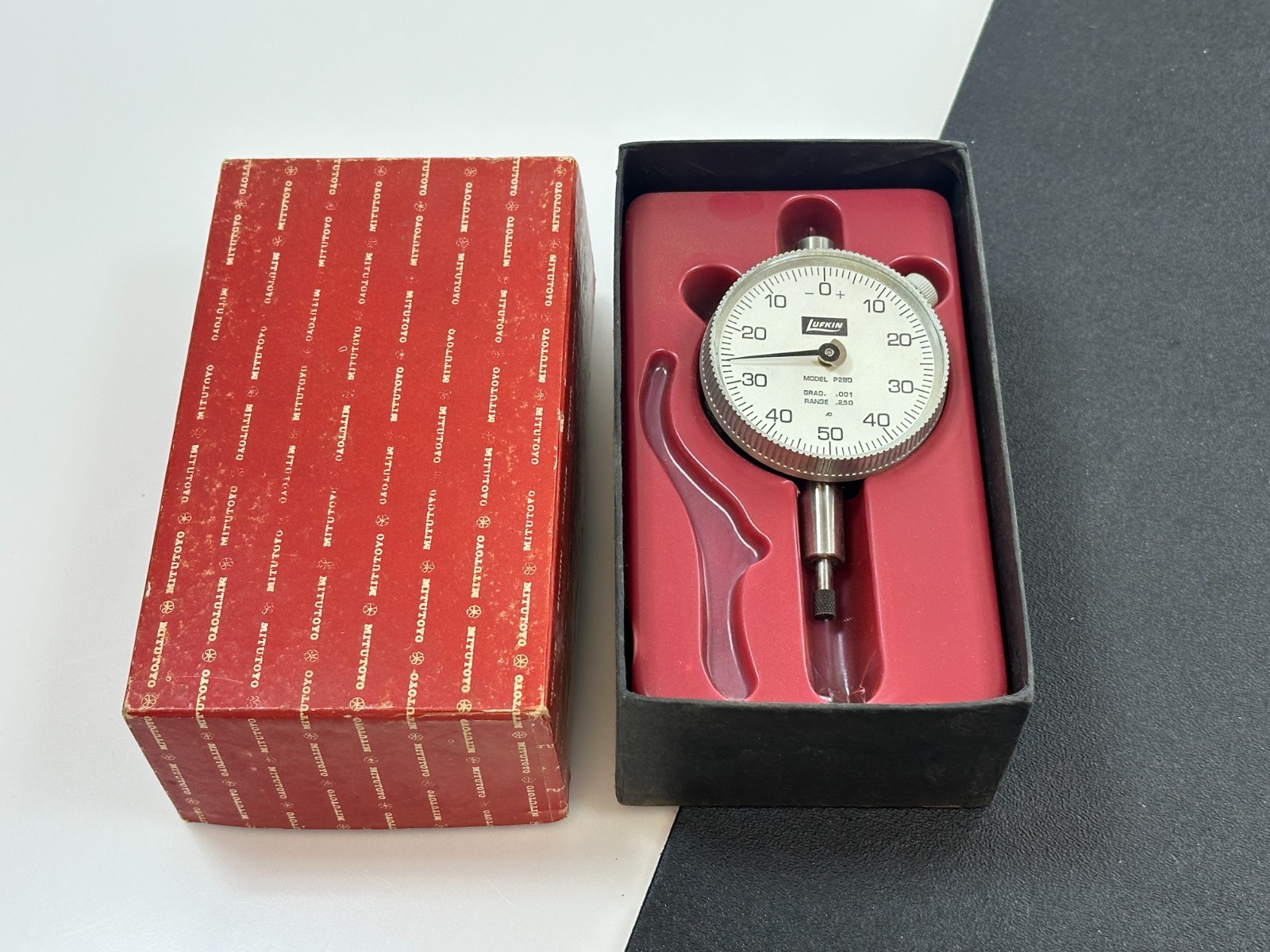 Lufkin Dial Indicator, Model P28D, GRAD .001 & Range .250
