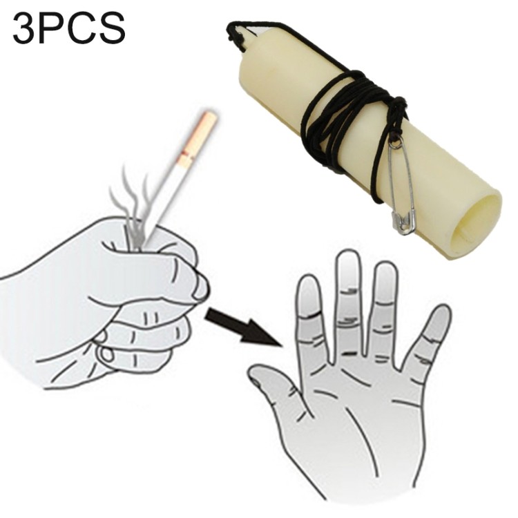 Cigarette Disappear and Appear Magic Trick Set with Elastic Disappearance Unit