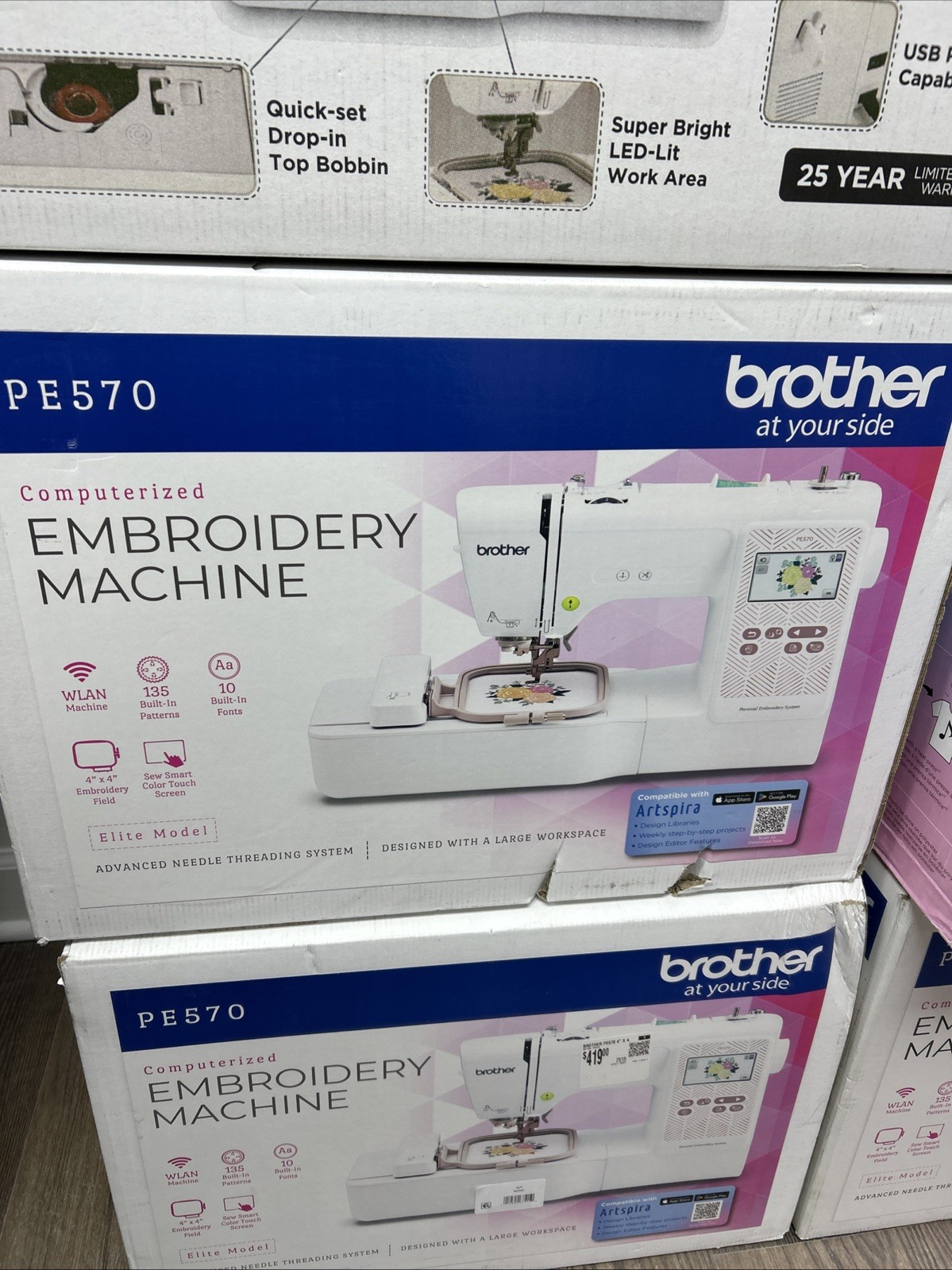 Brother, PE570, Embroidery Machine