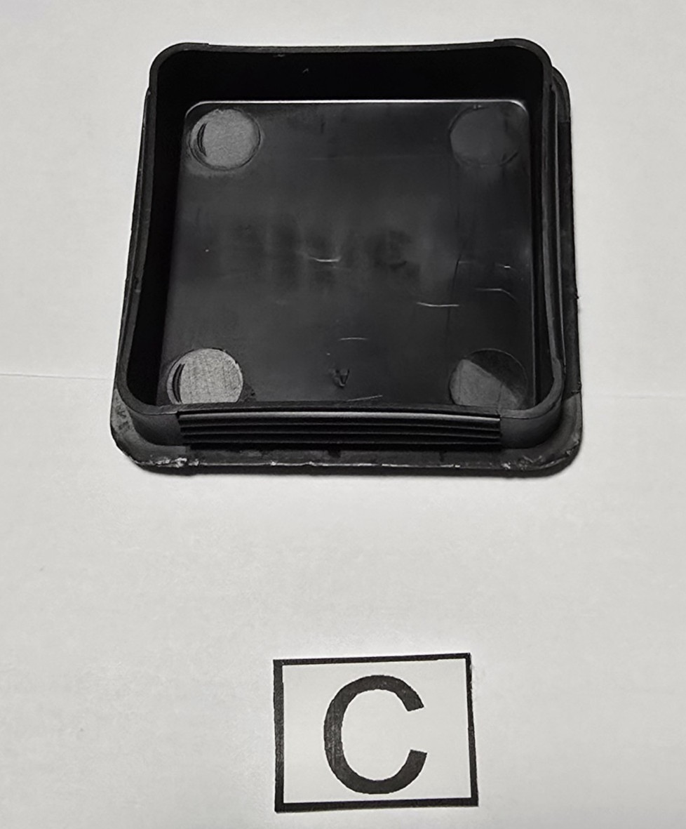 Soloflex 3" Square End Cap OEM - Singles