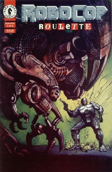 Robocop Roulette Comic Book #4 Dark Horse Comics 1994 VERY HIGH GRADE UNREAD NEW