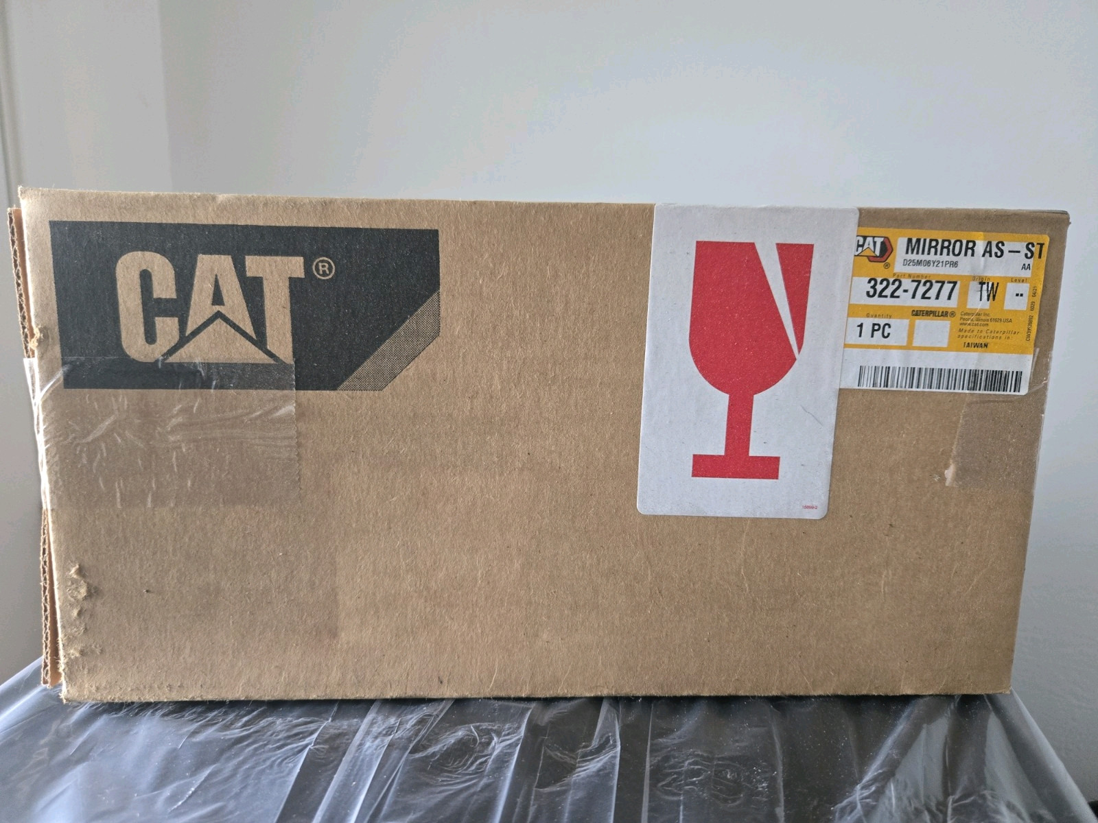 Genuine CAT 322-7277 mirror