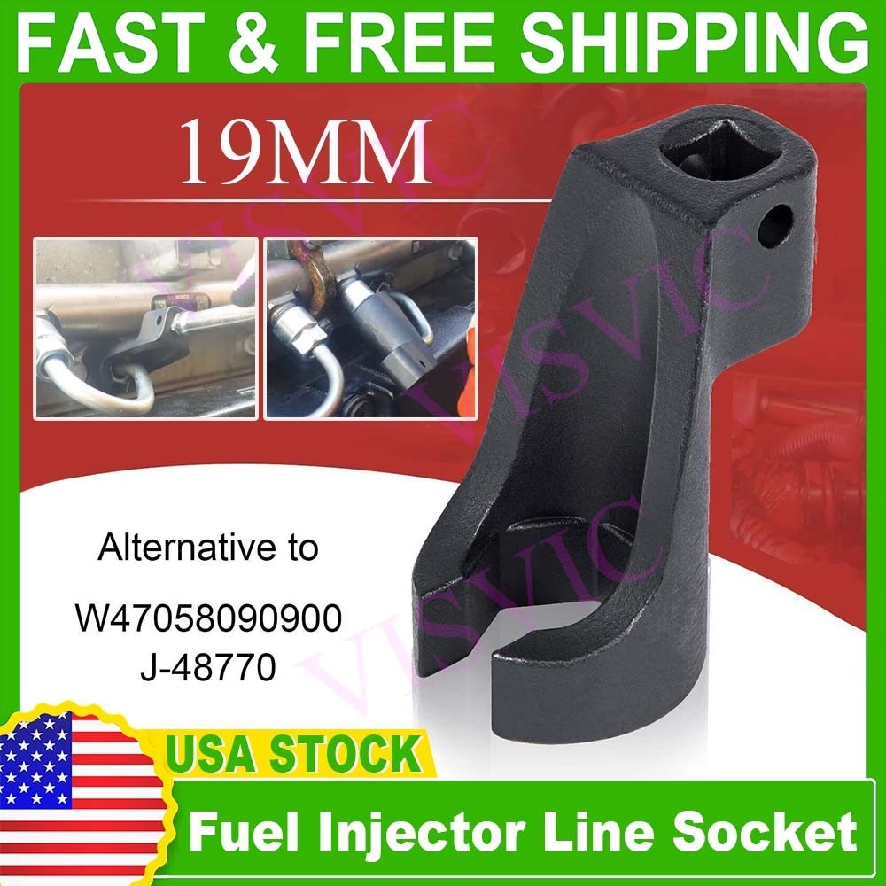 W47058090900 Fit Detroit DD13 DD15 DD16,19MM Fuel Injector Line Socket