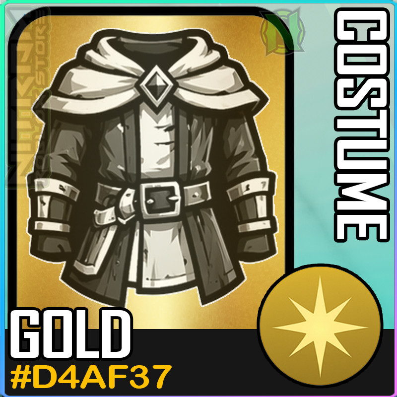 World Zero WZ - COSMETICS - #D4AF37 (GOLD) - COSTUME
