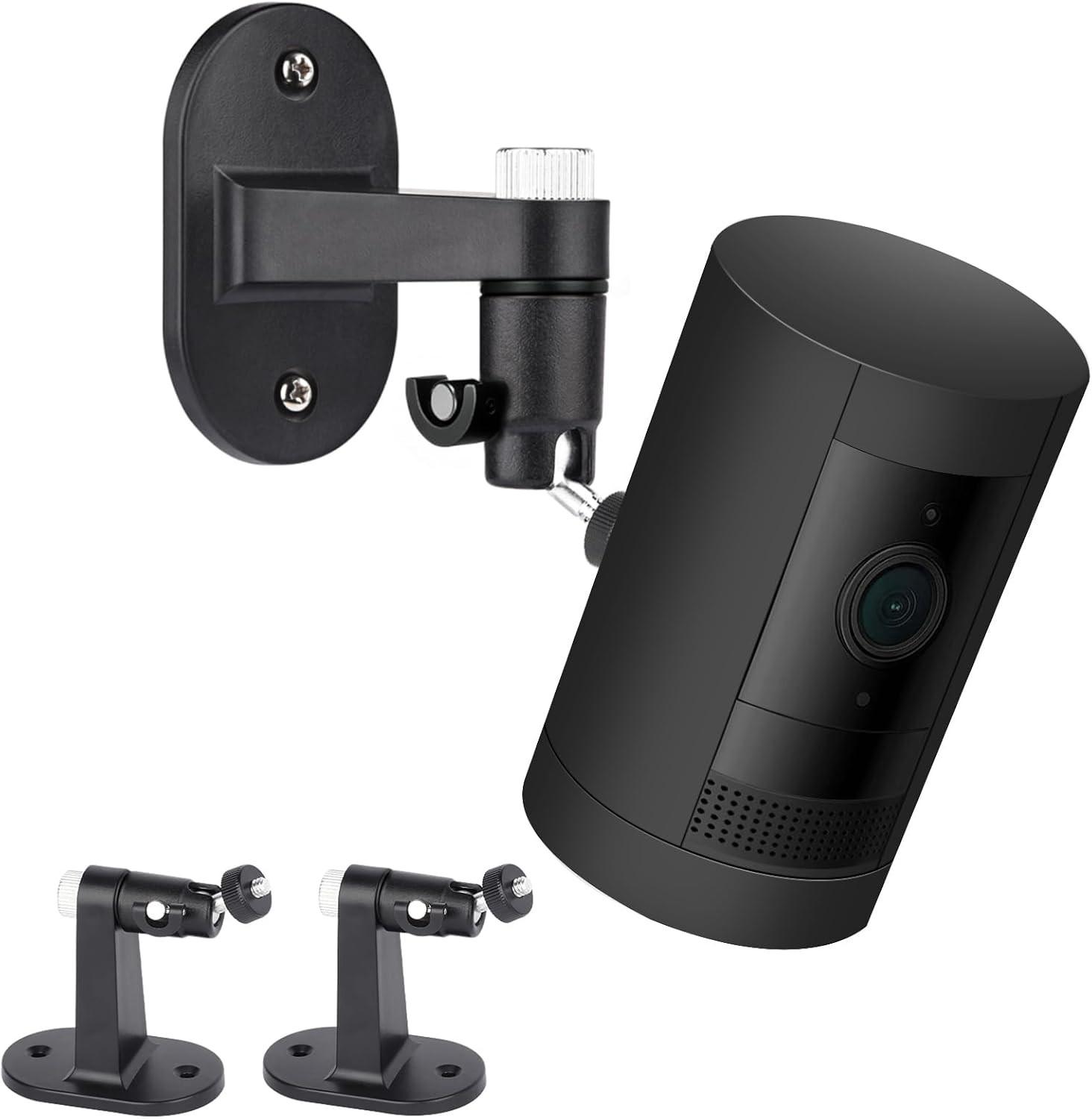 2Pack Adjustable Security Wall Mount Bracket for Ring Stick up Cam & Ring Outdoo