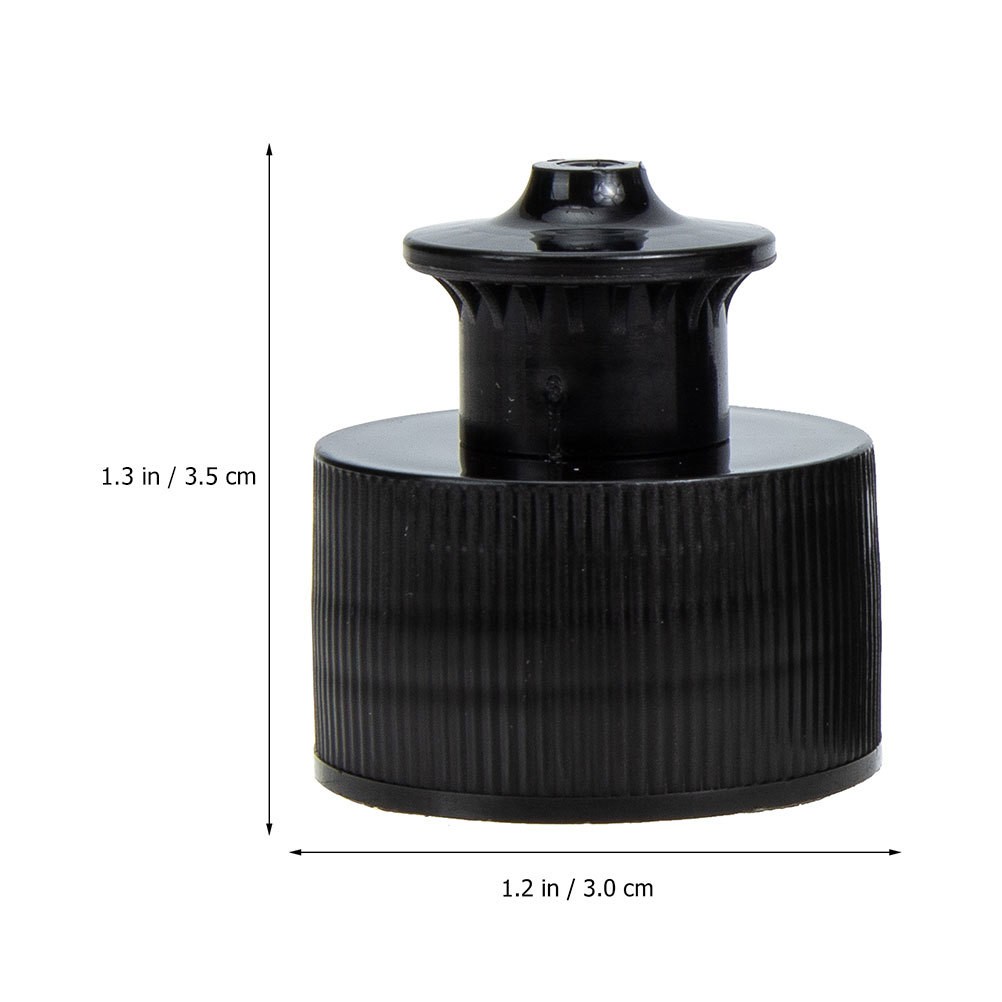 10 Pcs Reusable Sport Cap Water Bottle Push Pull Replacement Tops for Bottles