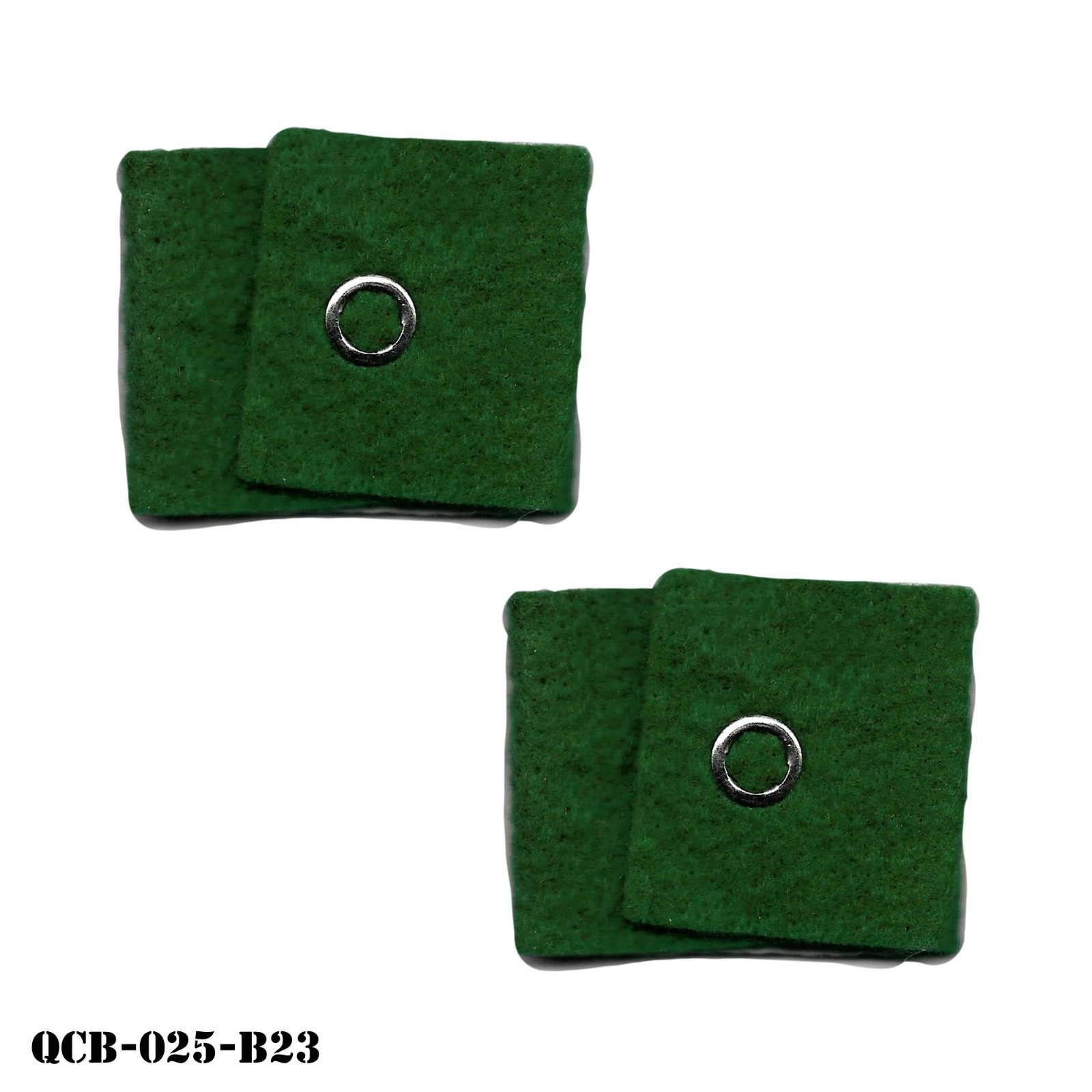 Leadership Tabs US Army Master Sergeant ~ Green Felt with Snaps ~ Special Forces