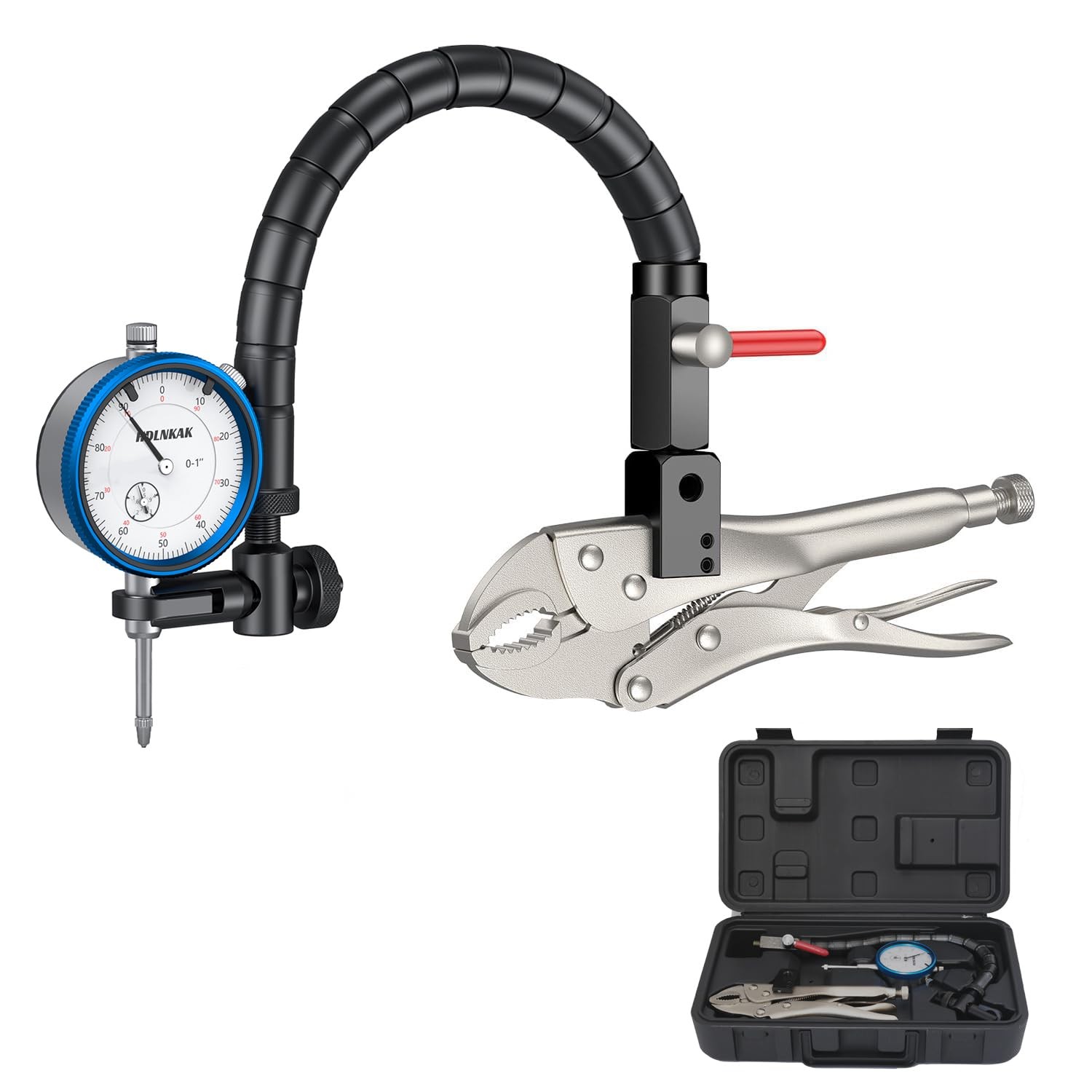 Disc Rotor Ball Joint Dial Indicator Gauge Set Precise Alignment Meter Tool