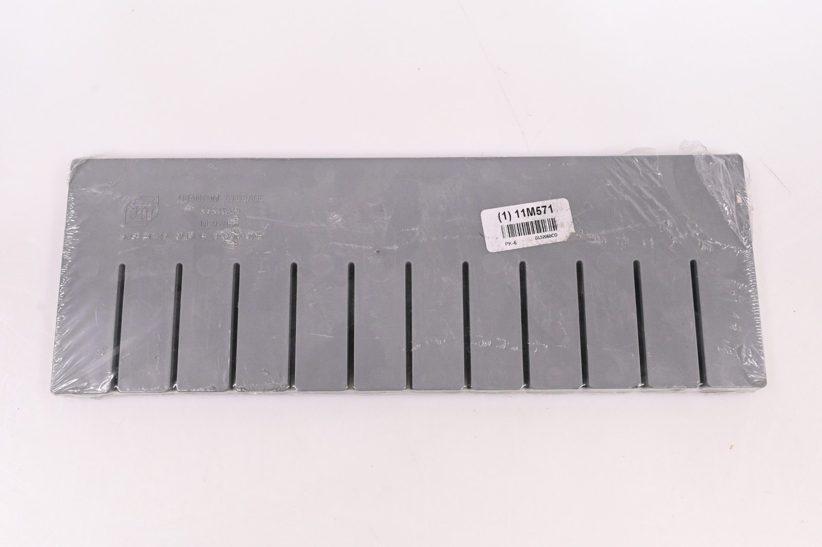 Quantum DL92060CO Conductive Long Divider for Dividable Grid Containers, PK 6