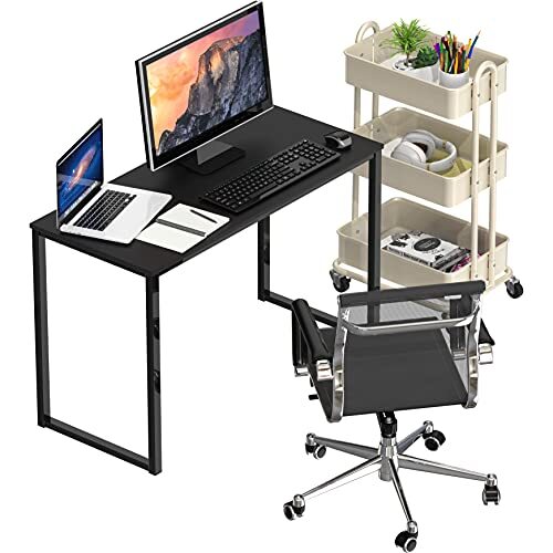Home Office 32inch Computer Desk Black