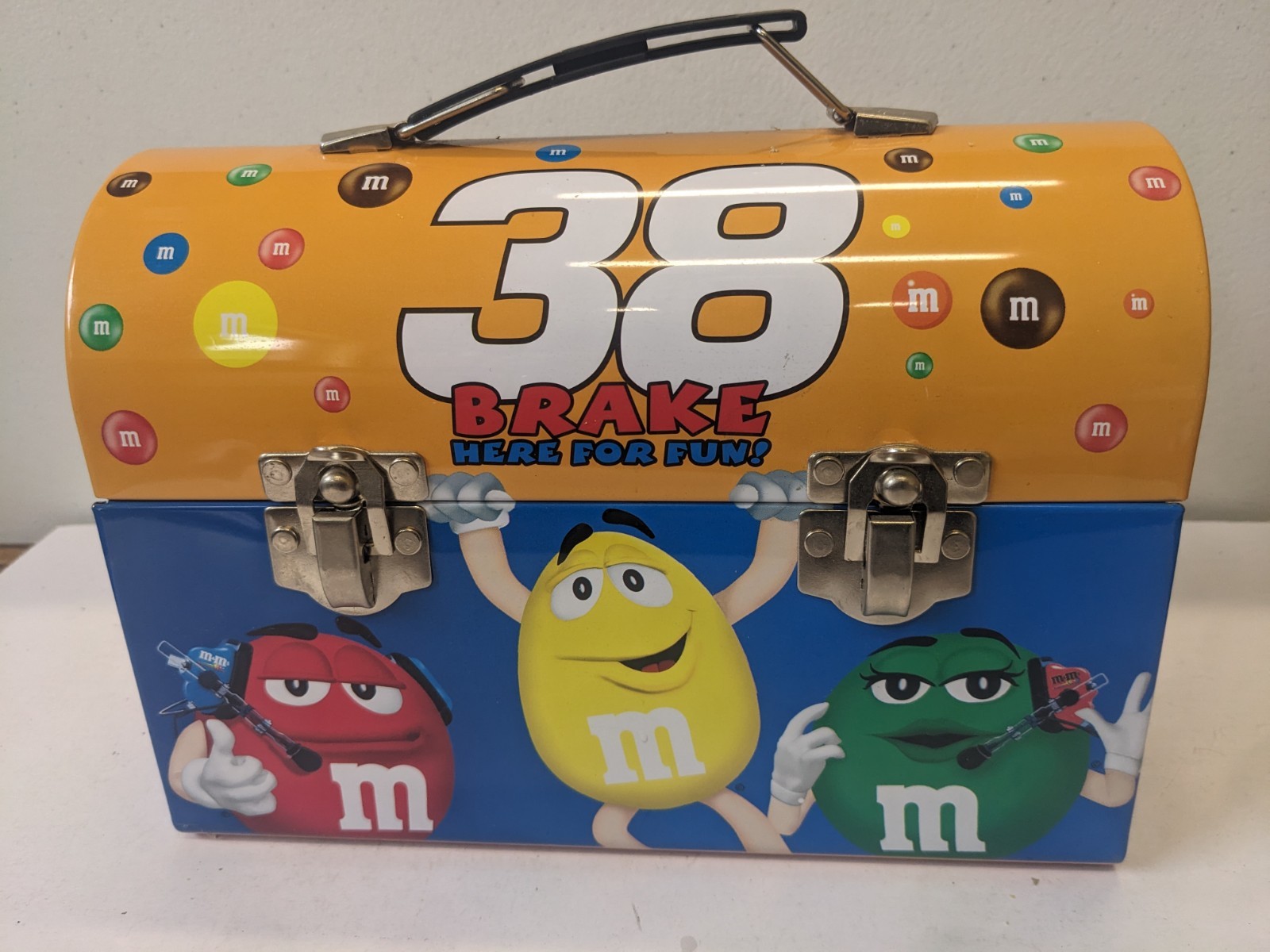 M&Ms #38 Metal Lunch Box Elliot Sadler