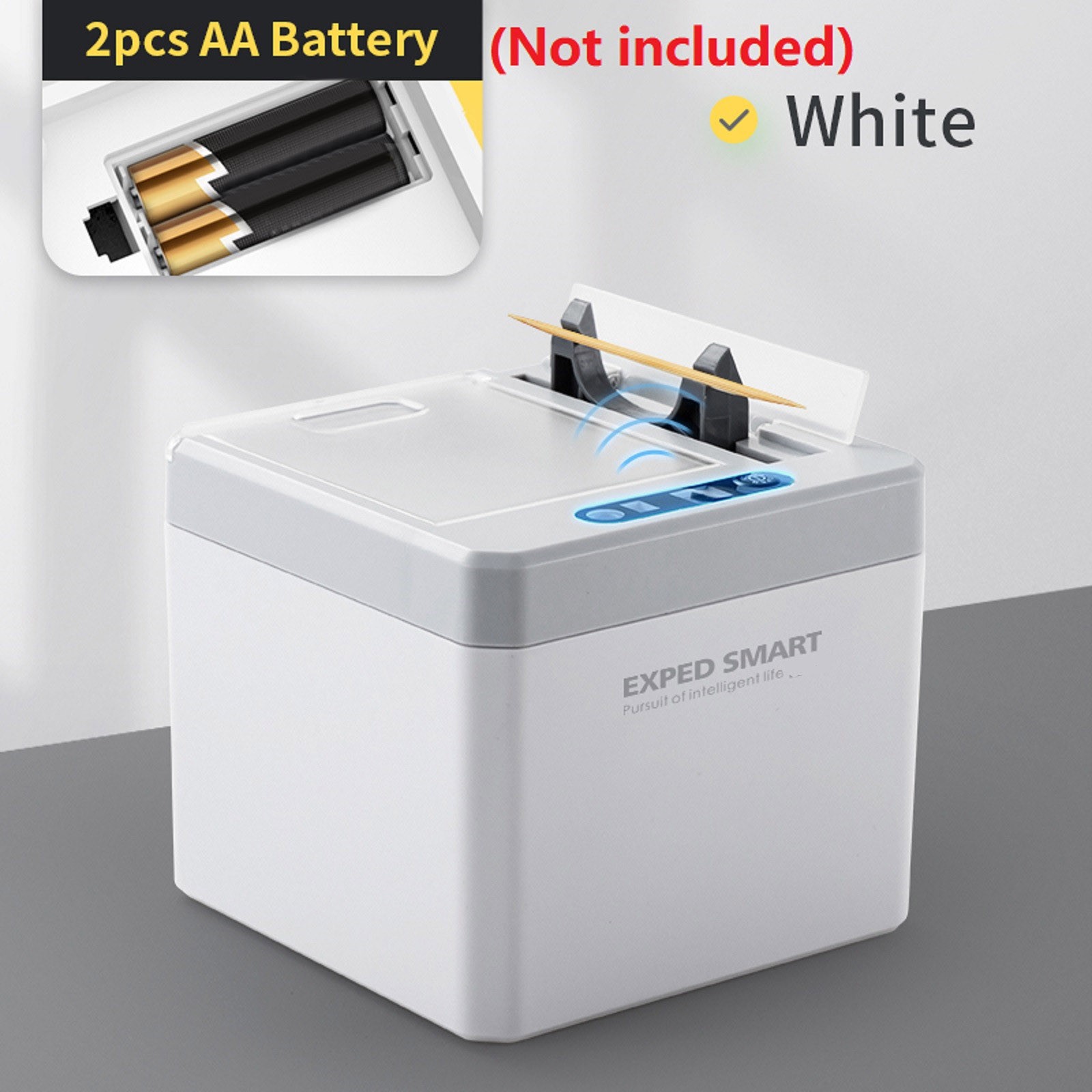 Automatic Infrared Induction Toothpick Box Smart Dispenser Storage Holder