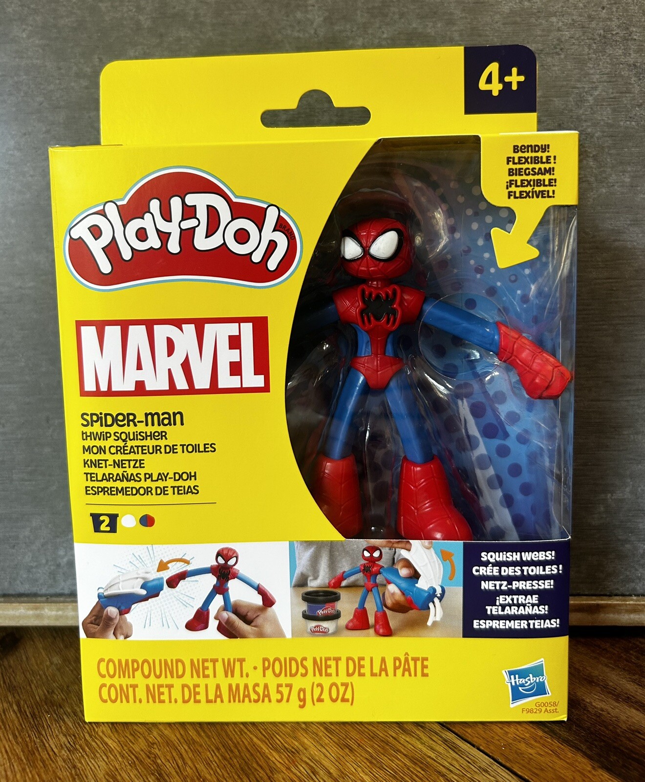 Hasbro G0058 Play-Doh Marvel Spider-Man Thwip Squisher