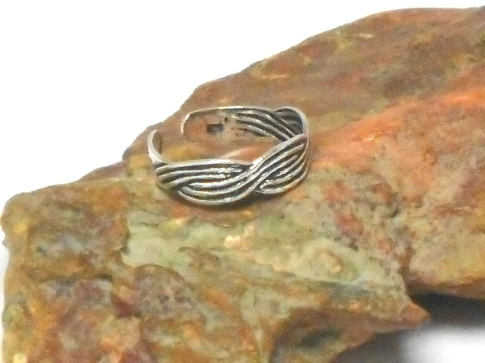 Adjustable TOE RING Sterling Silver 925 - Gift Boxed!