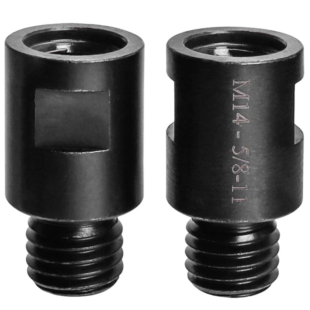 2Pcs M14 to 5/8"11 Angle Grinder Arbor Adapter, M14 Female to 5/8"11 Male Thr...