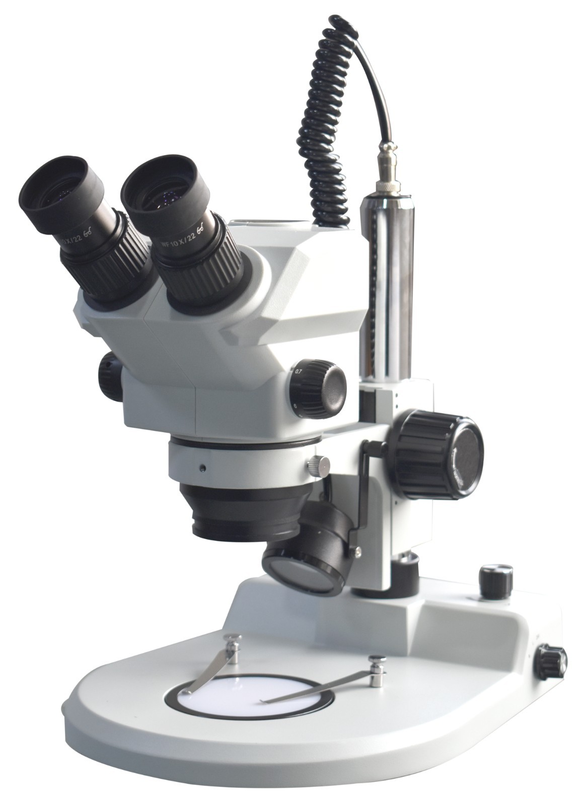 Environmenta Lab Stereo Zoom Microscope for PLM Asbestos 7–120x Yellow White LED