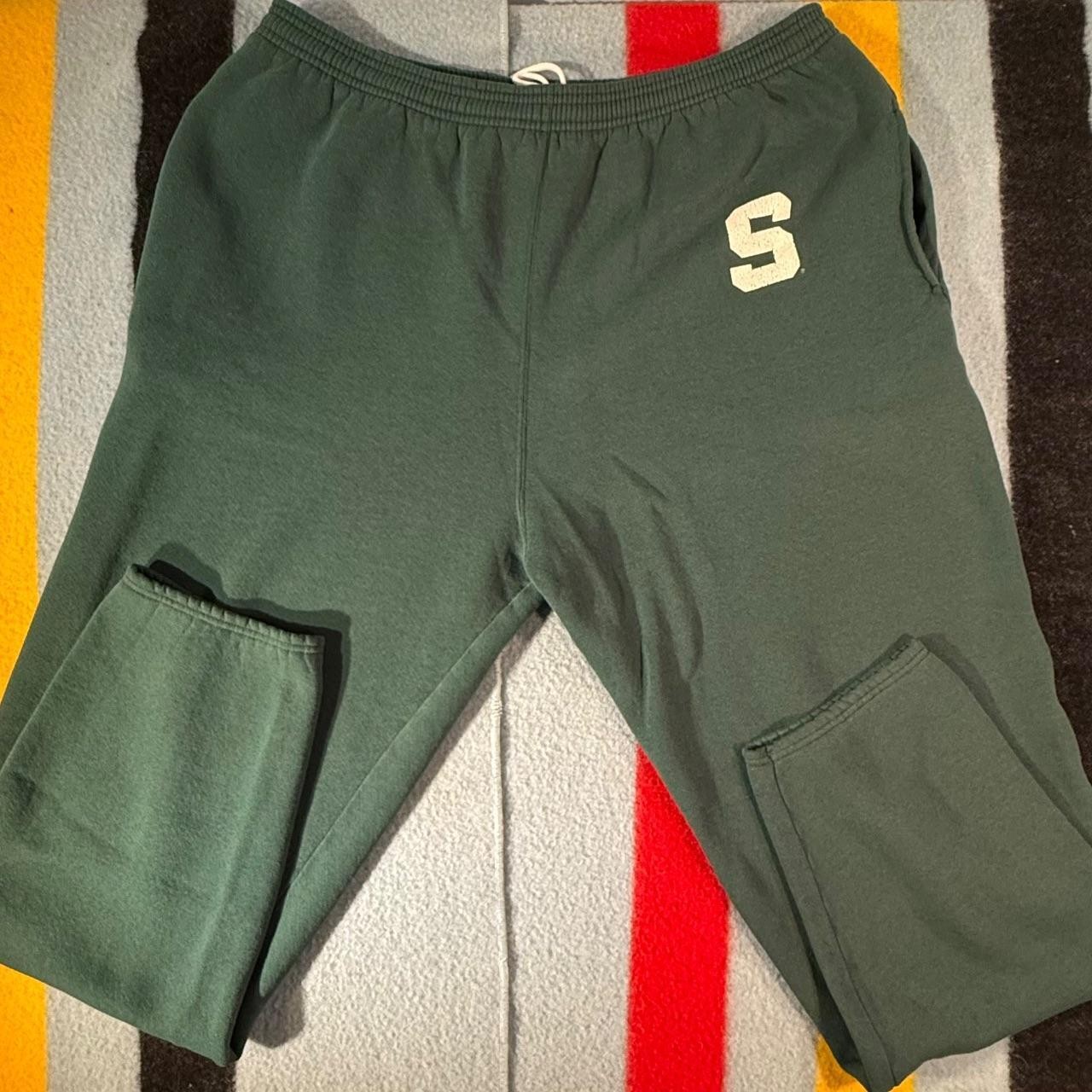 Vintage Late 80s/Early 90s Michigan State "S" Sweatpants