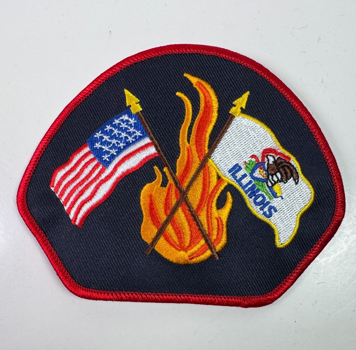 Illinois Fire Patch K8