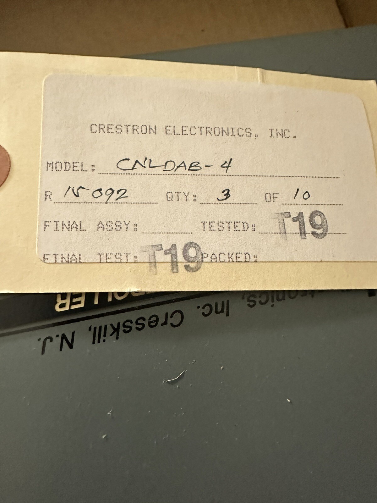 Crestron CNL DAB4