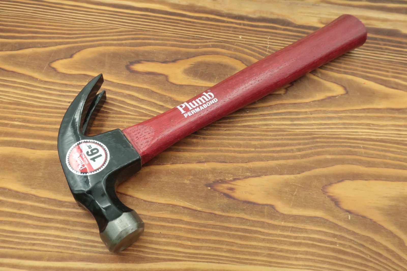Plumb 11460 Claw Hammer 16oz Permabond NOS