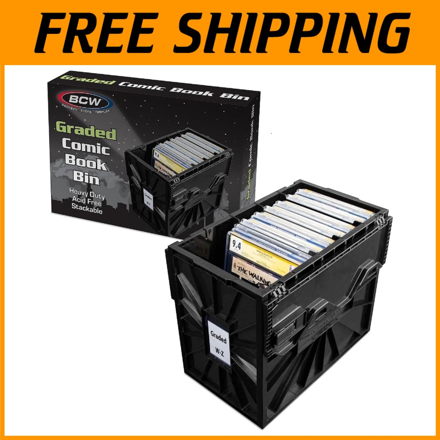 Professional Graded Comic Book Organizer - 30 Comics