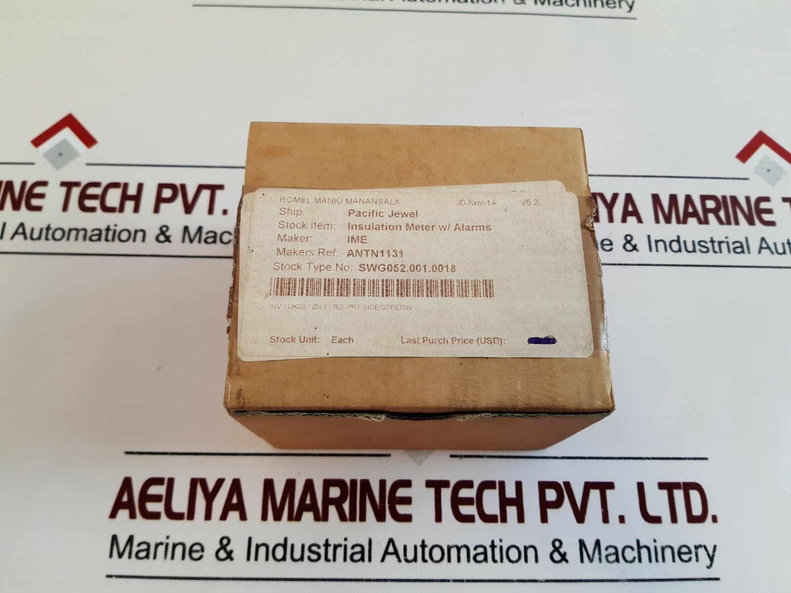 Ime 3090910008 insulation meter w/alarms