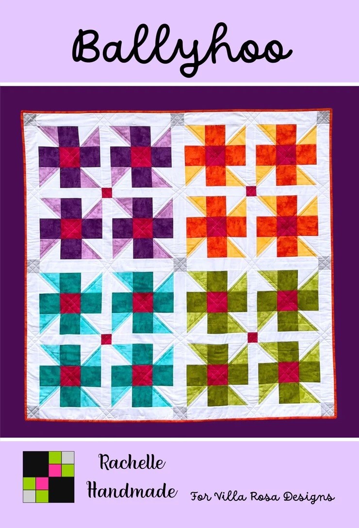 Ballyhoo Quilt Pattern-A Fat Quarter Quilt