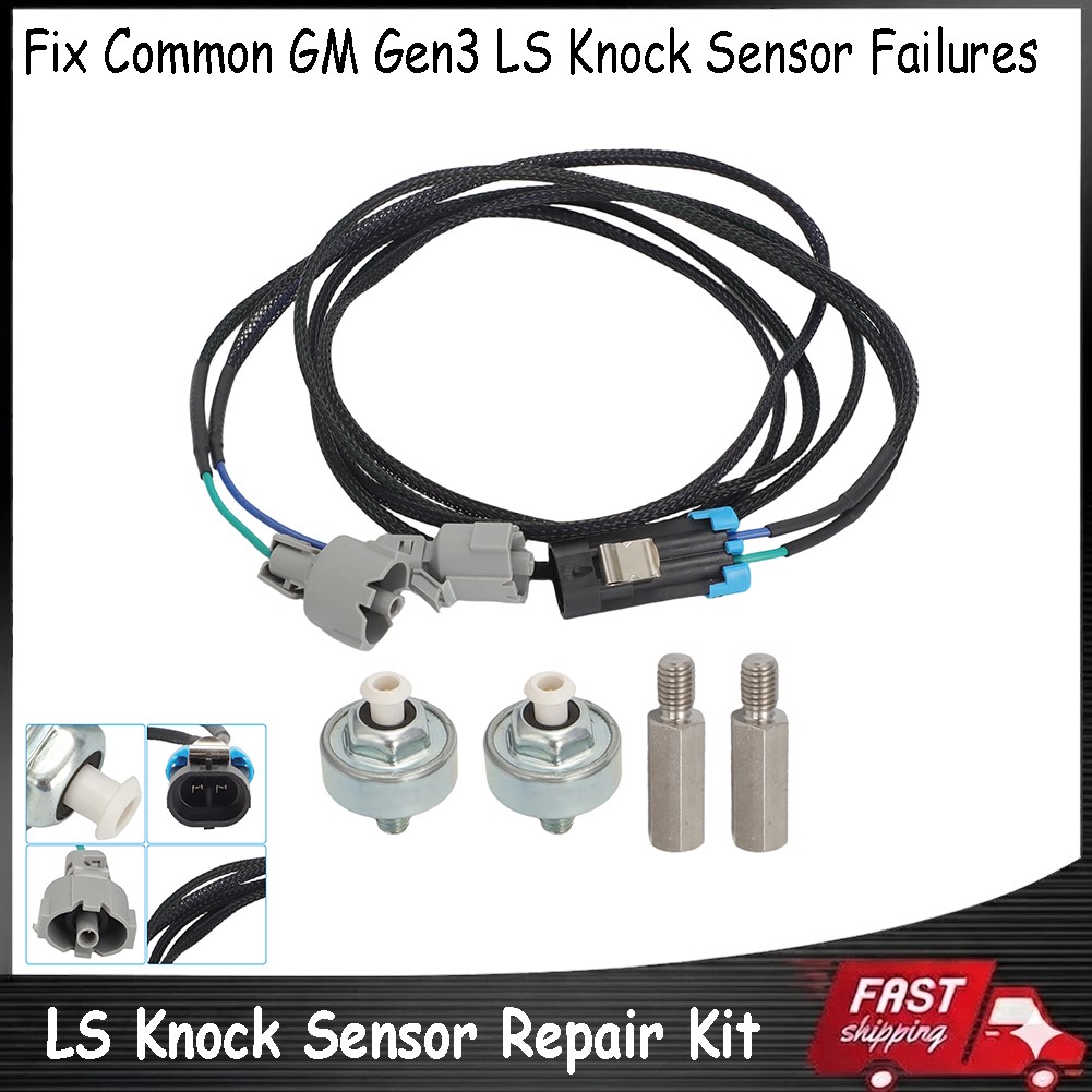 LS Knock Sensor Repair Kit For GM Gen 3 V8 Fix Common Sensor Failure LS1 LS6 LY6