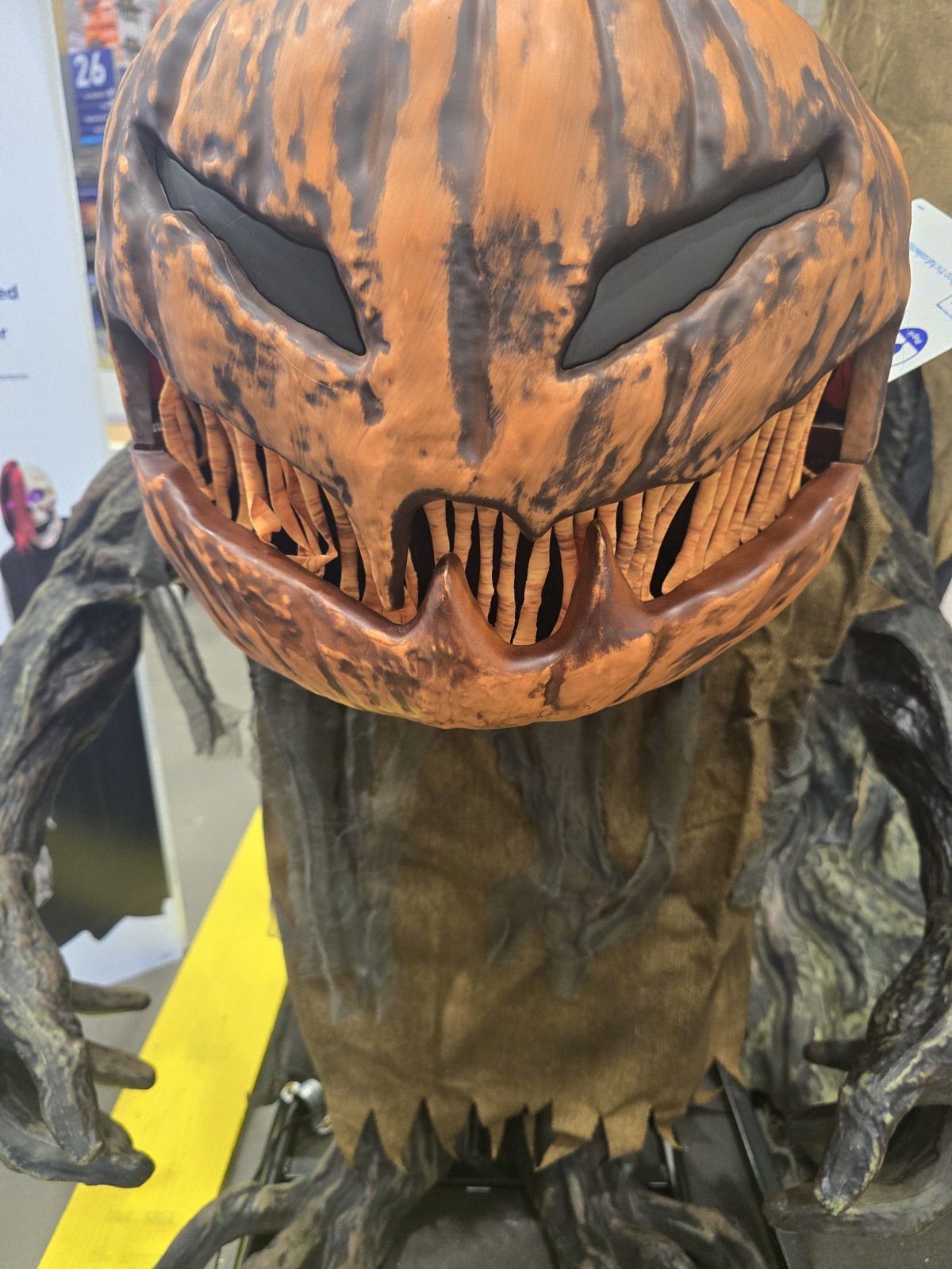 2-Haunted Living 2.7-Ft Motion Activated PUMPKIN HENCHMAN-Animatronic  2026