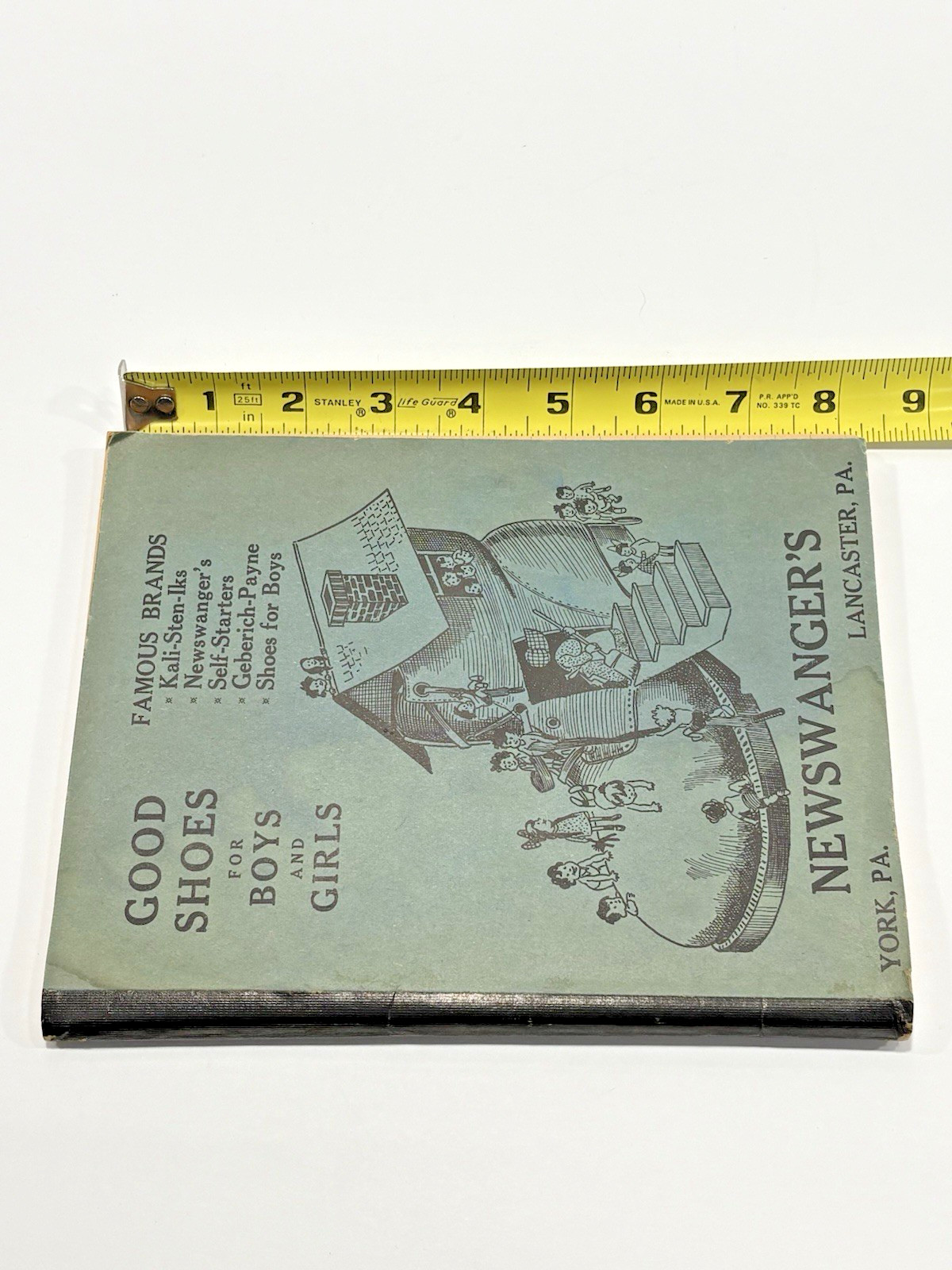 Vintage Newswanger's Shoe Store Advertising Notebook Lancaster and York PA 1930s