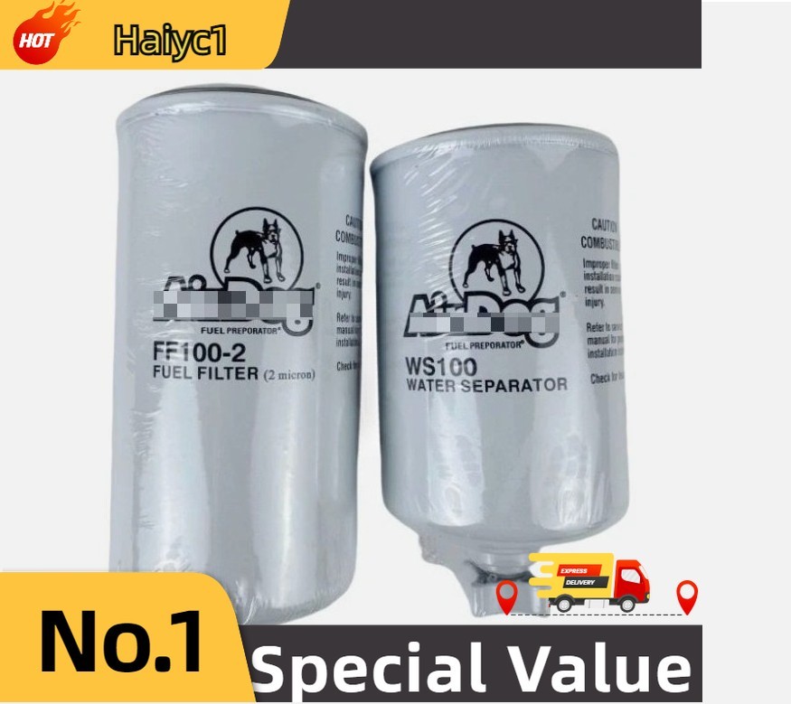 FF100-2 WS100 Combo For AirDog Pureflow 2 Micron Fuel Filter&Water Separator Kit