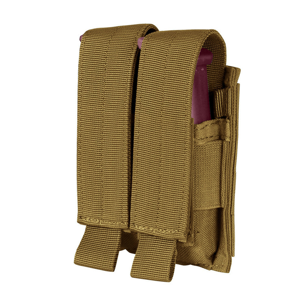 Coyote Tactical Molle Double Stack Multi-Purpose Modular Mag Pouch