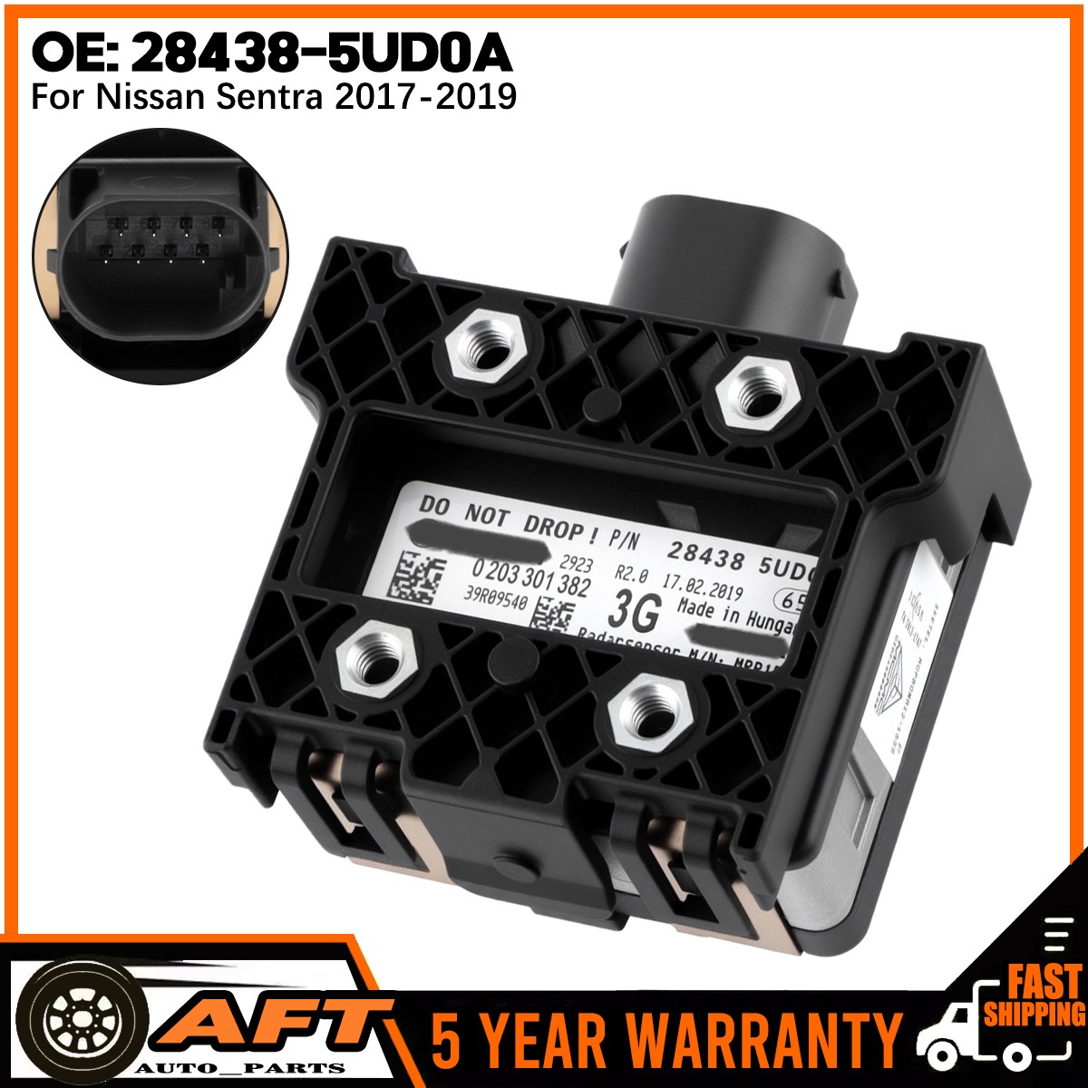 GENUINE For 2016-2019 NISSAN SENTRA CRUISE CONTROL DISTANCE SENSOR 28438-5UD0A