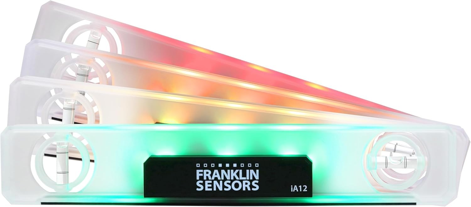 Franklin Sensors Light Level/Digital, Electronic, Green, Orange, and Red
