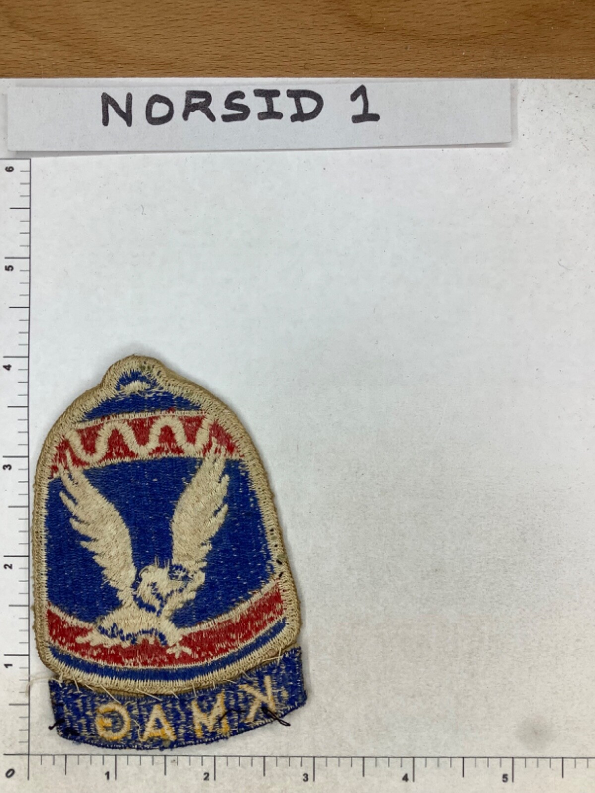 VINTAGE US ARMY KOREA KMAG PATCH