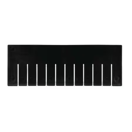 Akro-Mils 42166 Black, Plastic Divider, 6 Pk