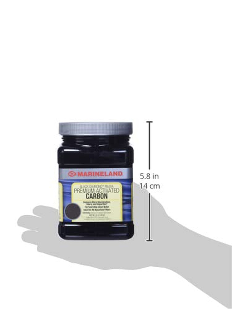 Marineland Black Diamond Premium Activated Carbon 10 Ounces, Filter Media for...