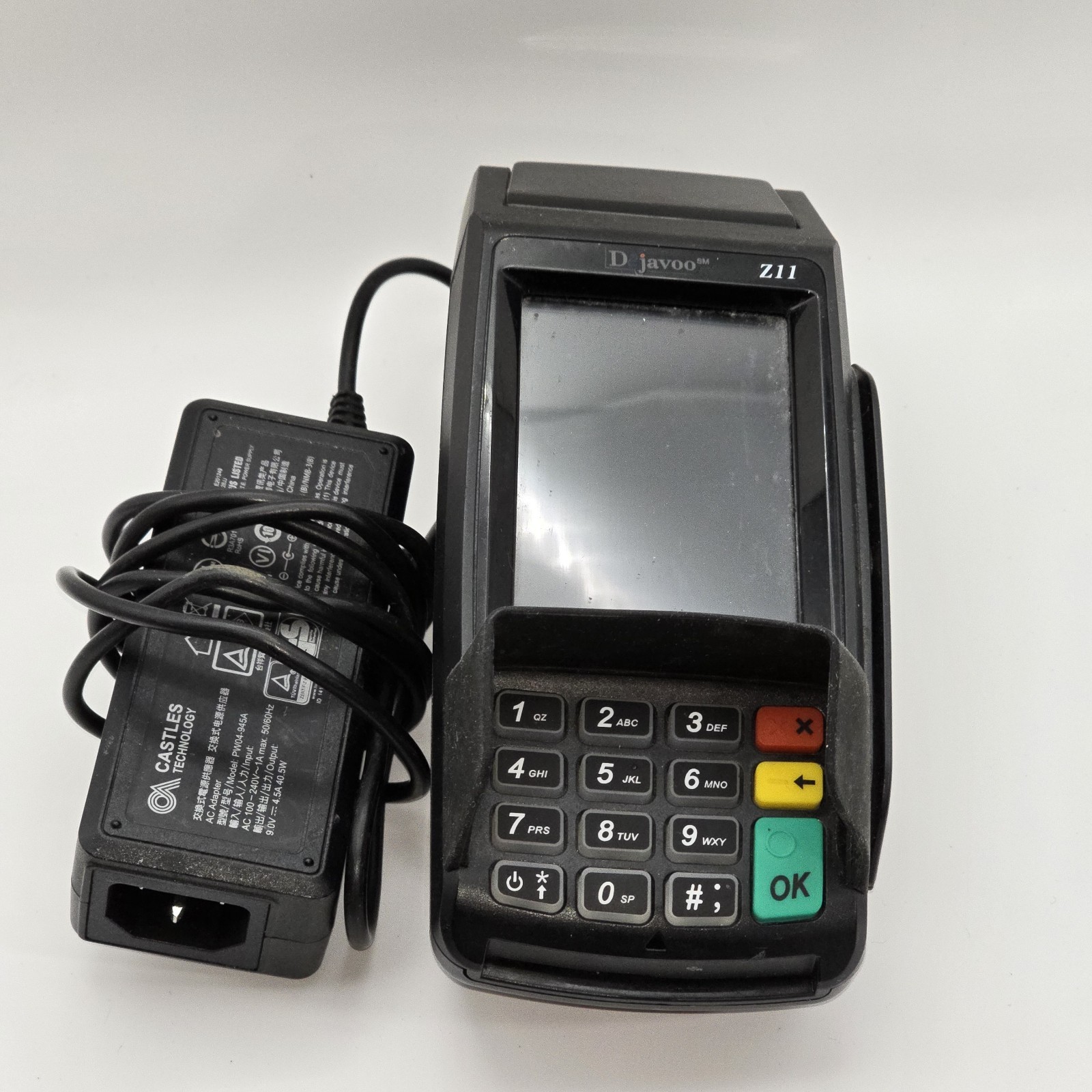 DEJAVOO Z11 VEGA3000 Credit and Debit Card Terminal