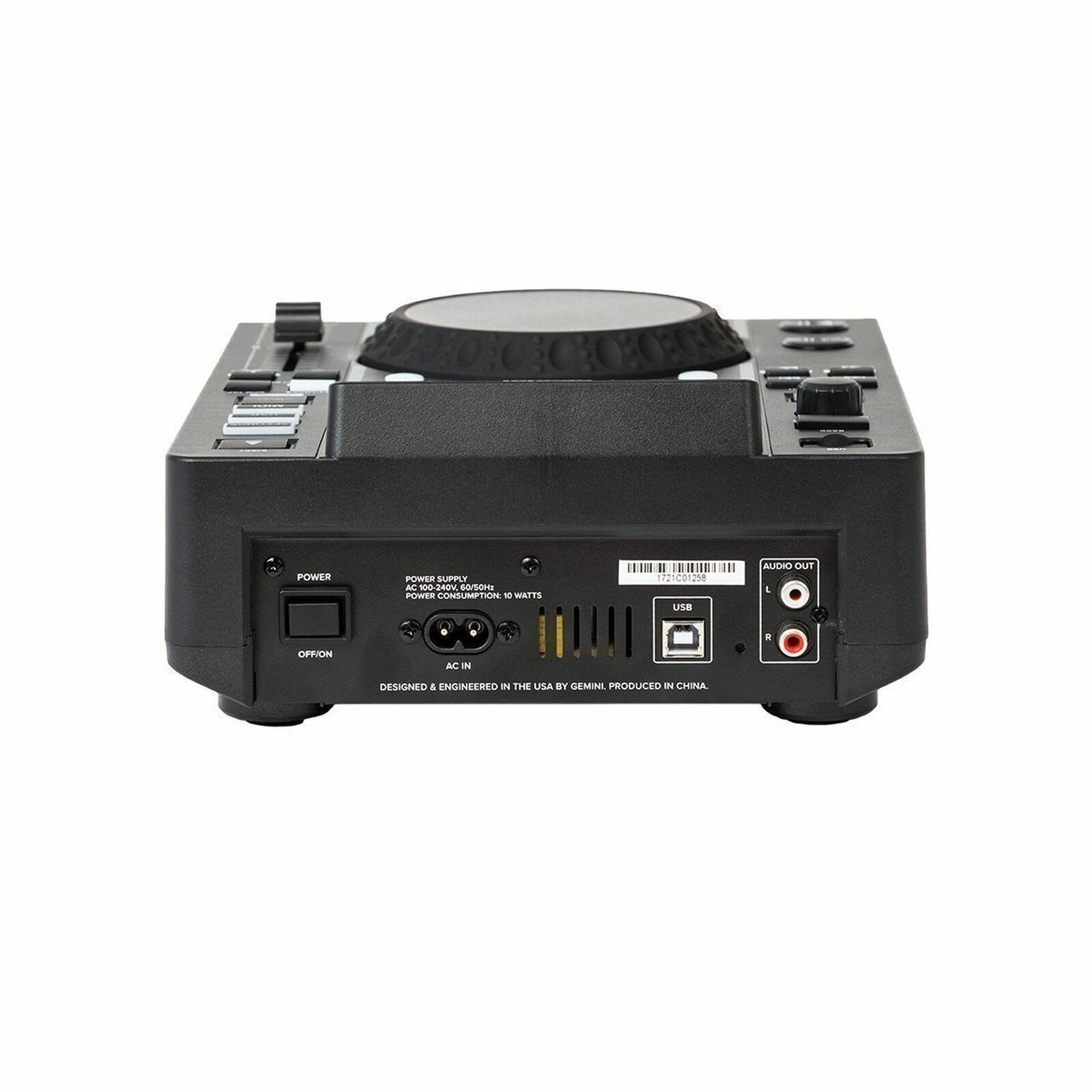 Gemini MDJ-600 Professional DJ Audio Equipment CD USB Media Player for JD Deck
