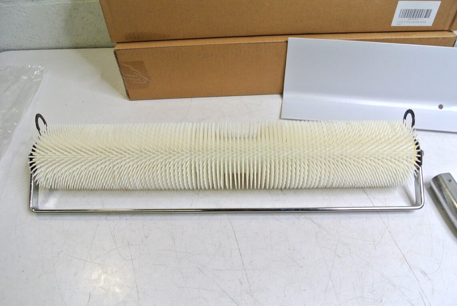 (2) Spiked Screeding Compound Roller, 19"x 1" Inch Remove Bubble Smooth Level