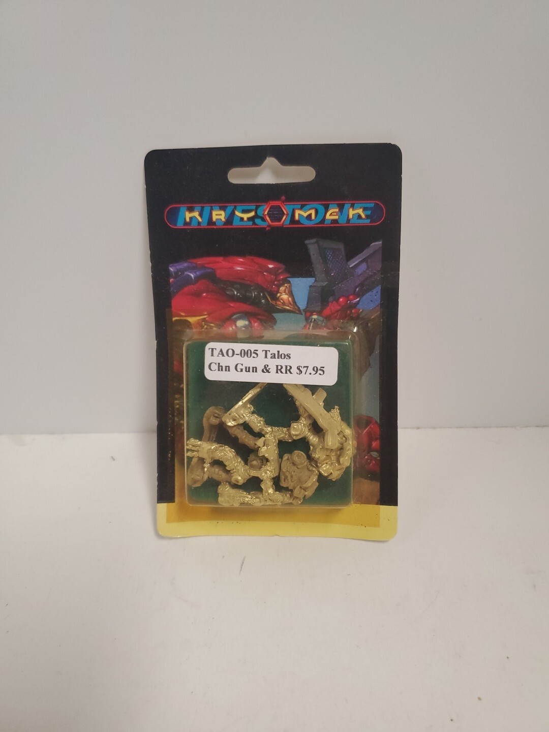 Kryomek Fantasy Miniatures Talos ChN Gun & RR TAO-005 25mm Sci Fi RPG