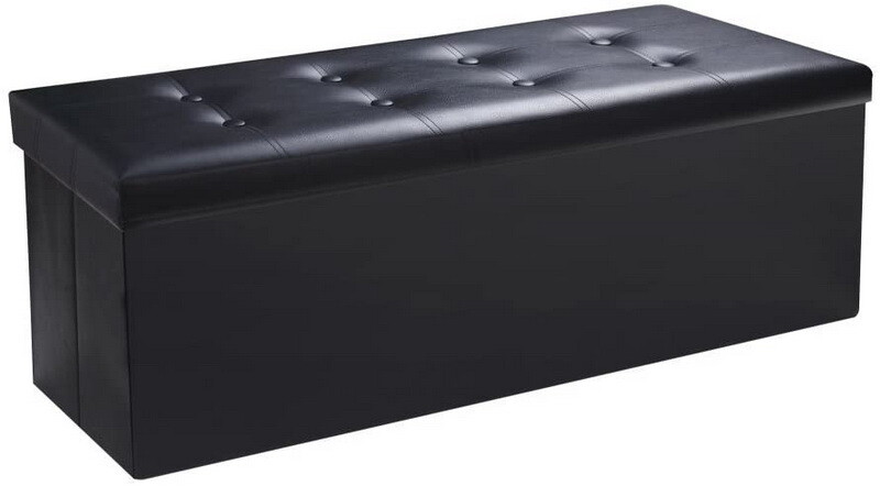 Sable HF007 Folding Storage Ottoman Box Toy Chest Footstools Bench FD28