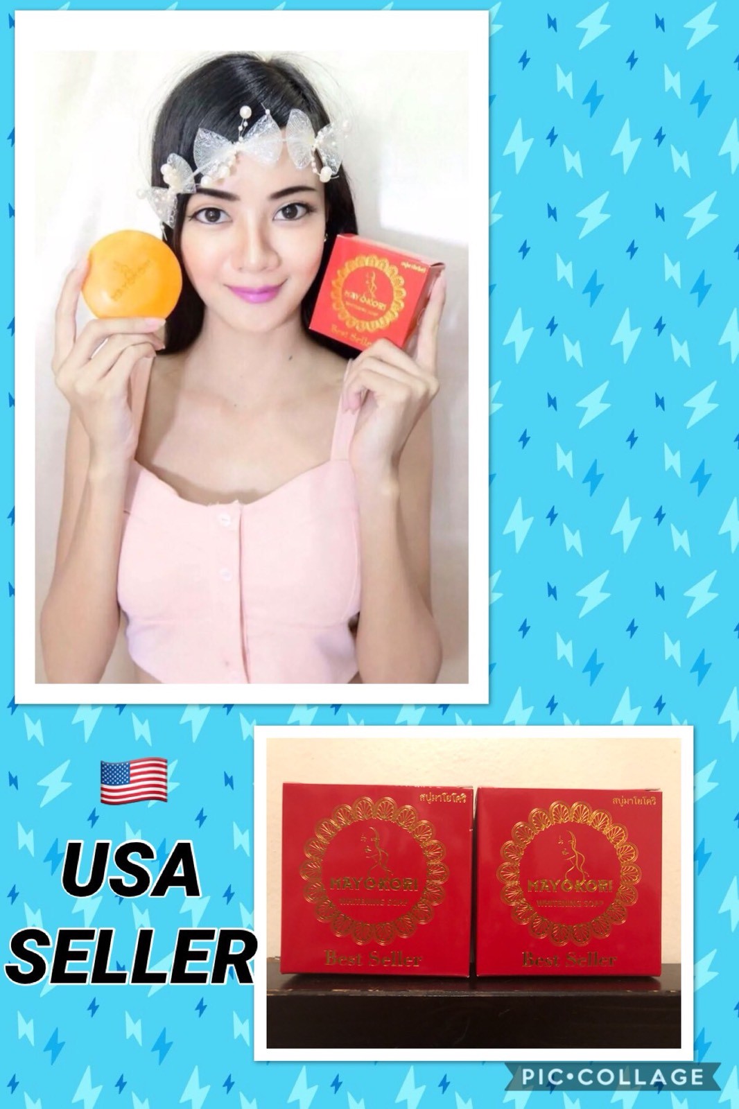 2 X Mayokori Whitening Soap ❤️USA SELLER❤️ Lot Of 2