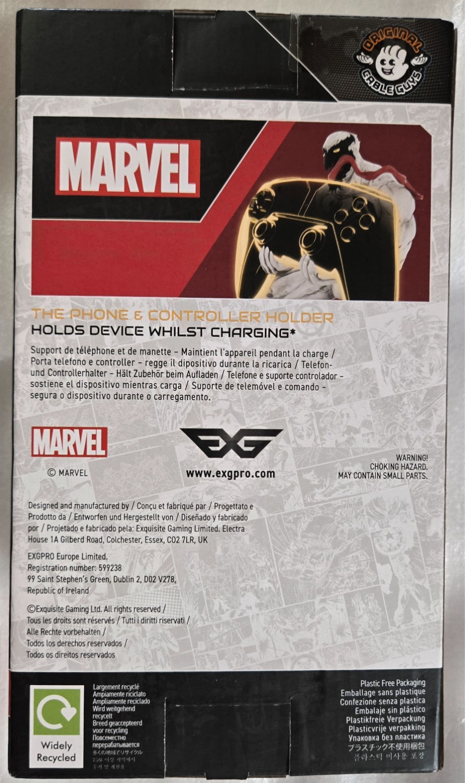 Anti-Venom Marvel Original Mobile Phone & Gaming Controller Holder Stand
