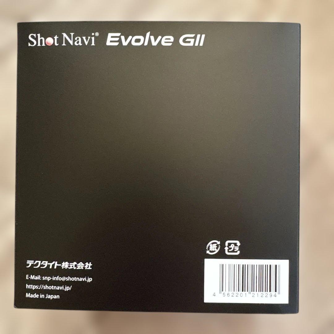 Shot Navi Evolve GII Golf GPS Watch Black Unopened