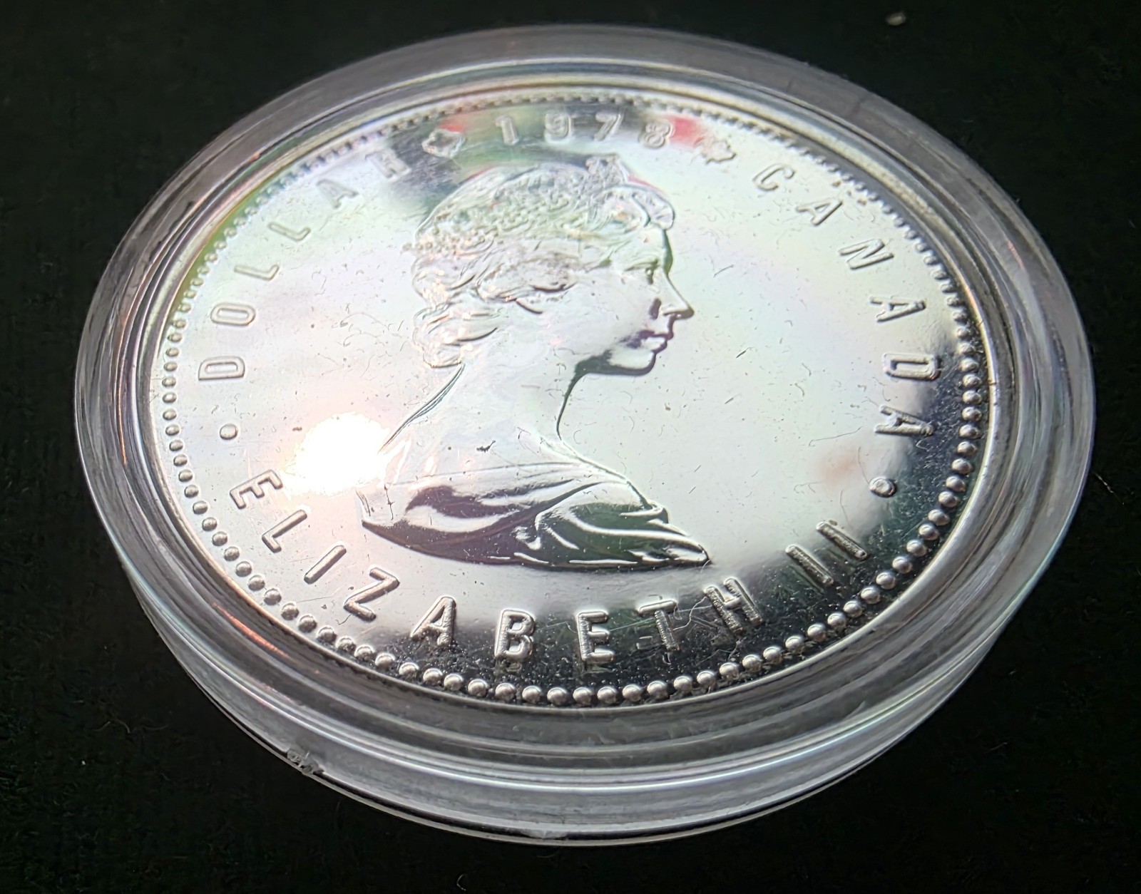 1978 CANADA PROOF SILVER DOLLAR COIN EDMONTON
