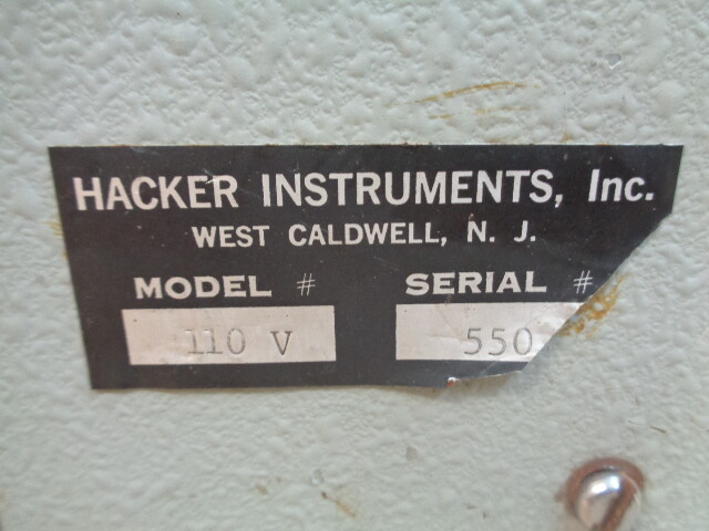 Hacker Instruments H/I Lucida 150 110 V Illuminator Fiber Optic Light Source