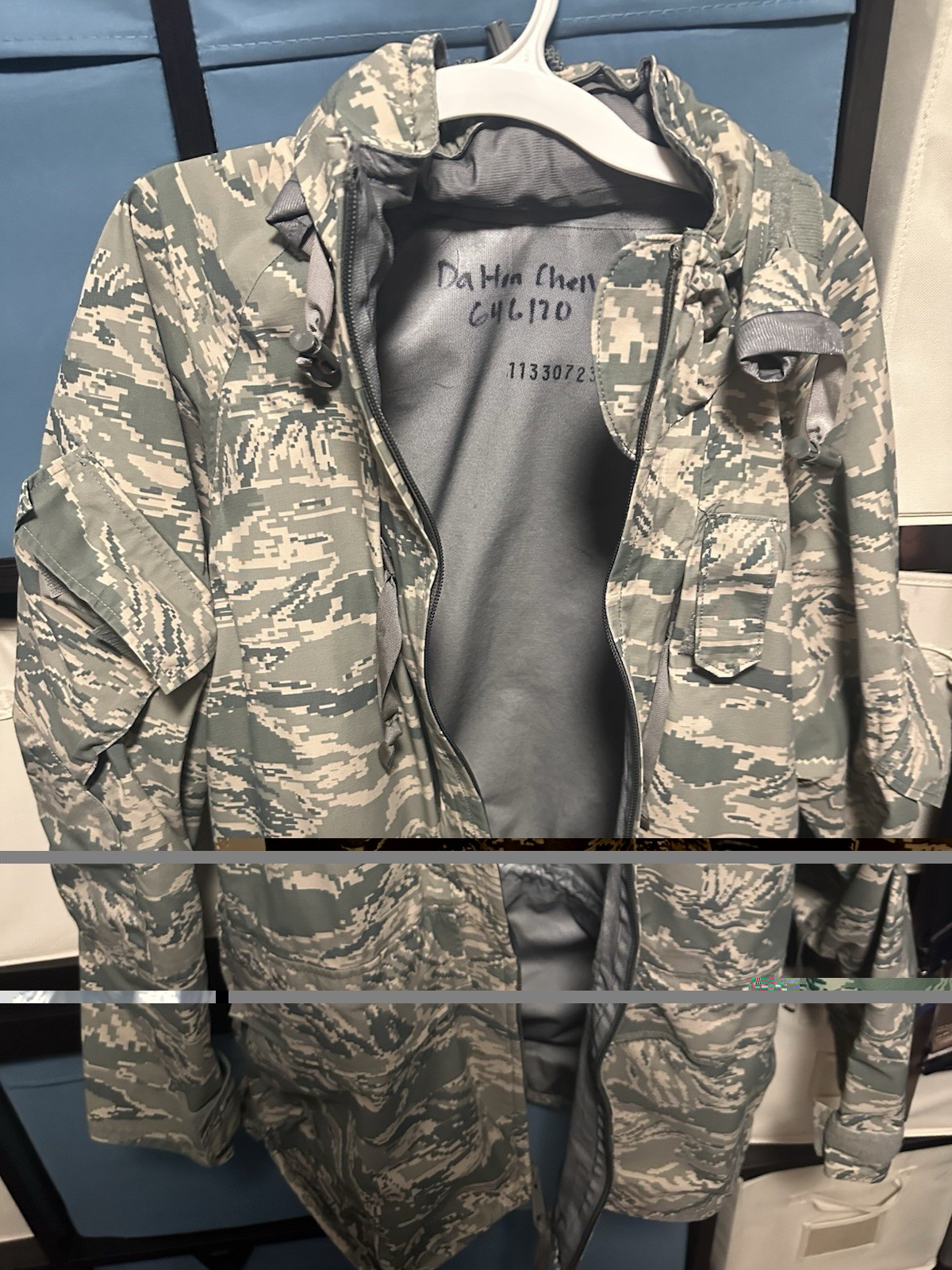 USAF GORTEX ABU PARKA MEDIUM REGULAR ALL WEATHER APECS COAT